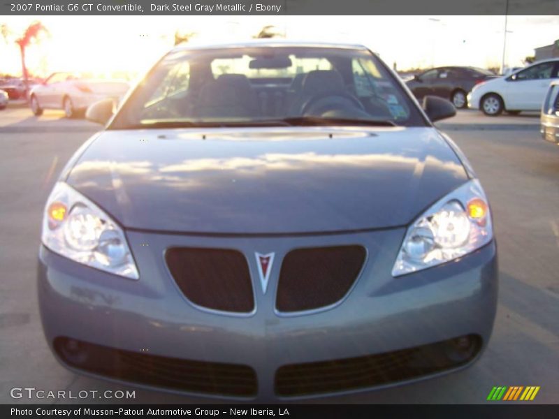 Dark Steel Gray Metallic / Ebony 2007 Pontiac G6 GT Convertible