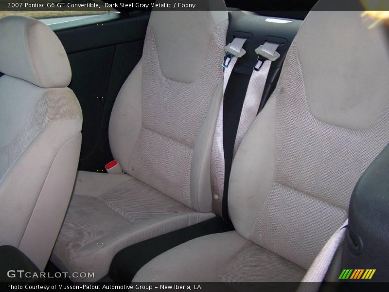 Dark Steel Gray Metallic / Ebony 2007 Pontiac G6 GT Convertible