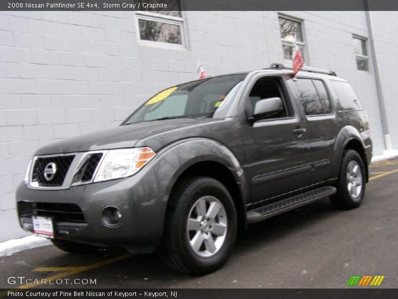Storm Gray / Graphite 2008 Nissan Pathfinder SE 4x4