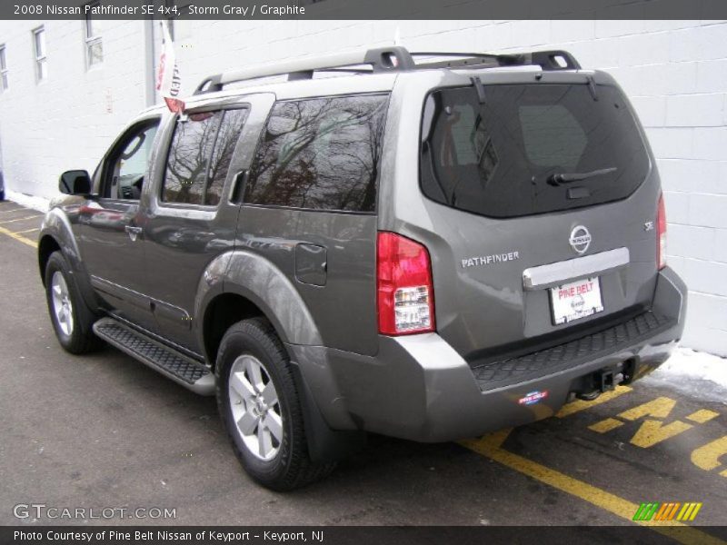 Storm Gray / Graphite 2008 Nissan Pathfinder SE 4x4