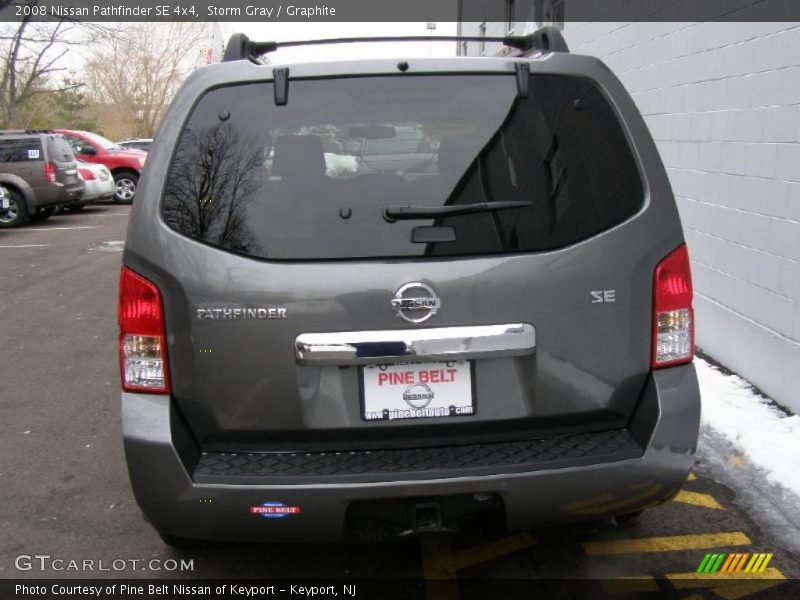 Storm Gray / Graphite 2008 Nissan Pathfinder SE 4x4