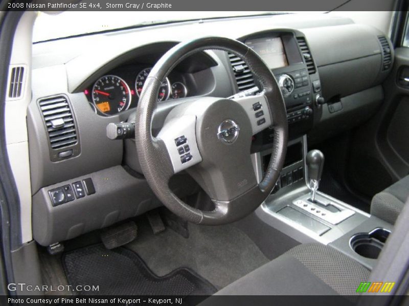 Storm Gray / Graphite 2008 Nissan Pathfinder SE 4x4