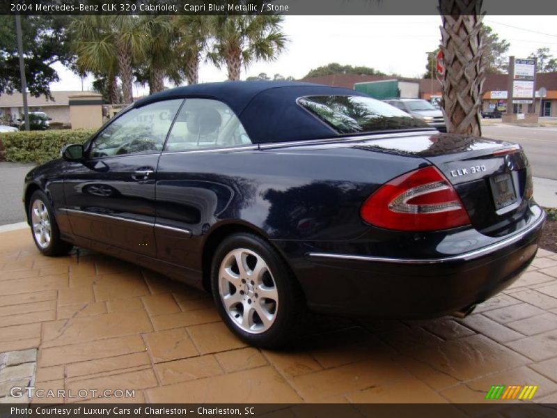  2004 CLK 320 Cabriolet Capri Blue Metallic