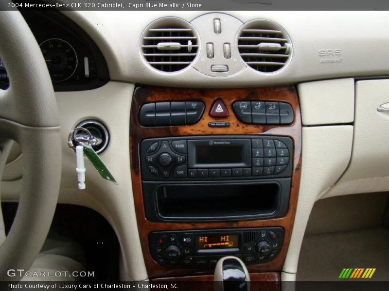 Controls of 2004 CLK 320 Cabriolet