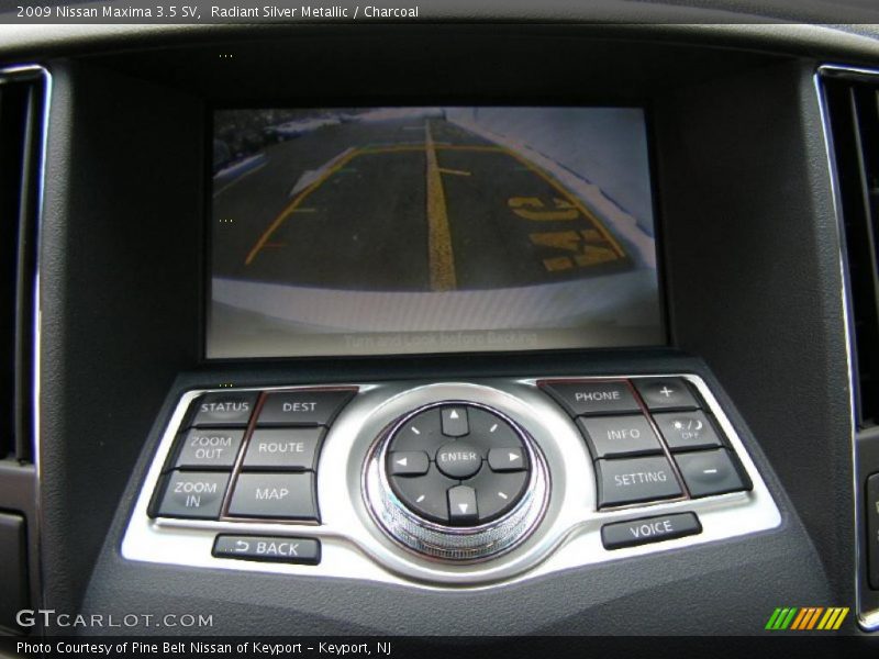 Radiant Silver Metallic / Charcoal 2009 Nissan Maxima 3.5 SV