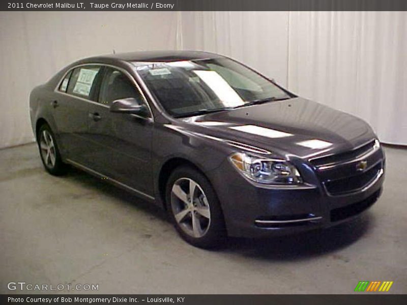 Taupe Gray Metallic / Ebony 2011 Chevrolet Malibu LT