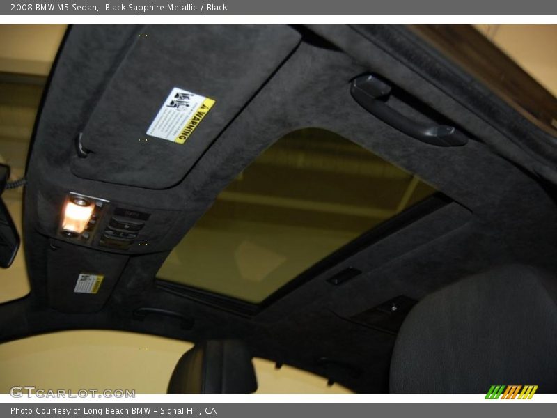 Sunroof of 2008 M5 Sedan