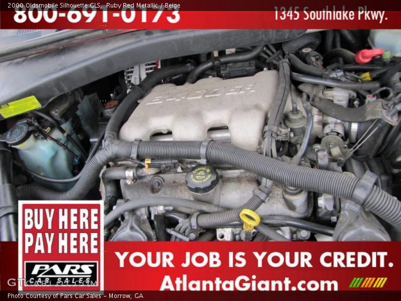 Ruby Red Metallic / Beige 2000 Oldsmobile Silhouette GLS