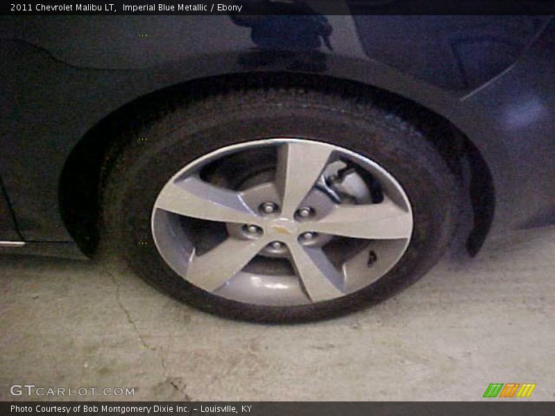 Imperial Blue Metallic / Ebony 2011 Chevrolet Malibu LT