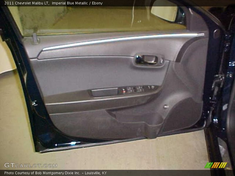 Imperial Blue Metallic / Ebony 2011 Chevrolet Malibu LT