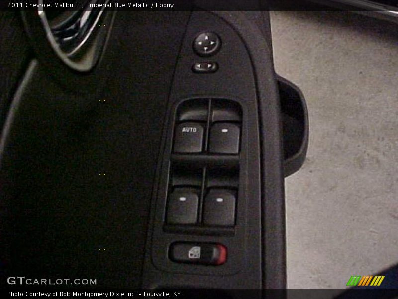 Imperial Blue Metallic / Ebony 2011 Chevrolet Malibu LT