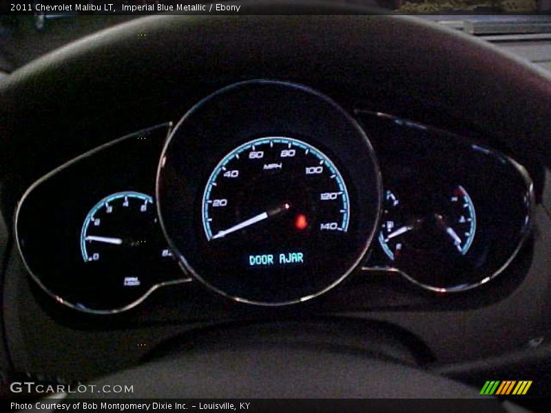 Imperial Blue Metallic / Ebony 2011 Chevrolet Malibu LT