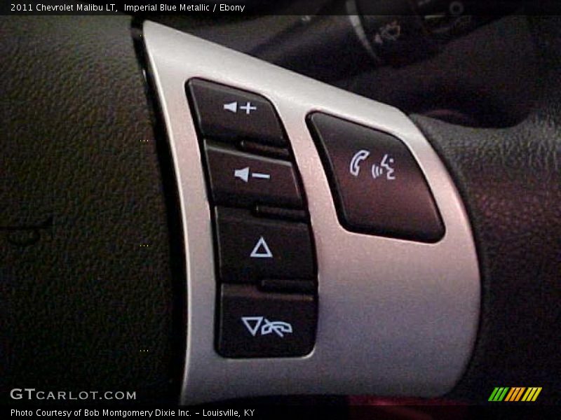 Imperial Blue Metallic / Ebony 2011 Chevrolet Malibu LT