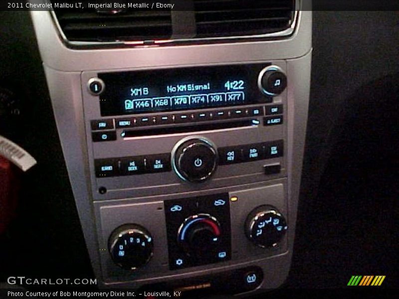 Imperial Blue Metallic / Ebony 2011 Chevrolet Malibu LT