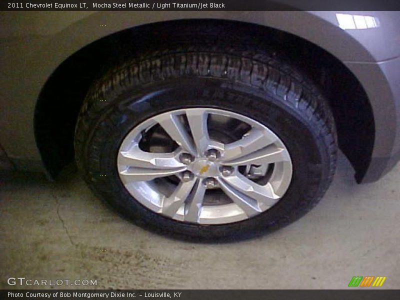 Mocha Steel Metallic / Light Titanium/Jet Black 2011 Chevrolet Equinox LT