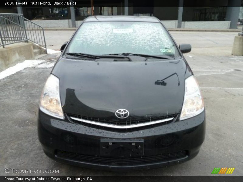 Black / Beige 2006 Toyota Prius Hybrid