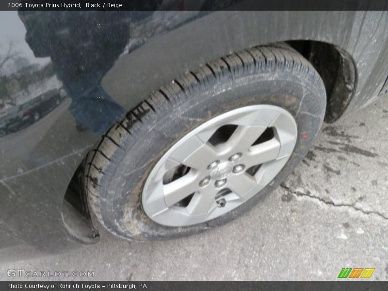 Black / Beige 2006 Toyota Prius Hybrid