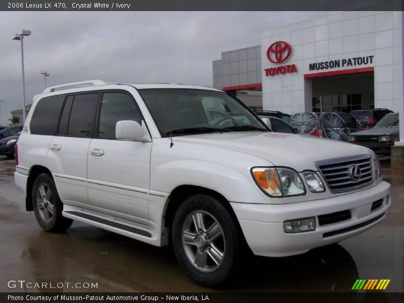 Crystal White / Ivory 2006 Lexus LX 470