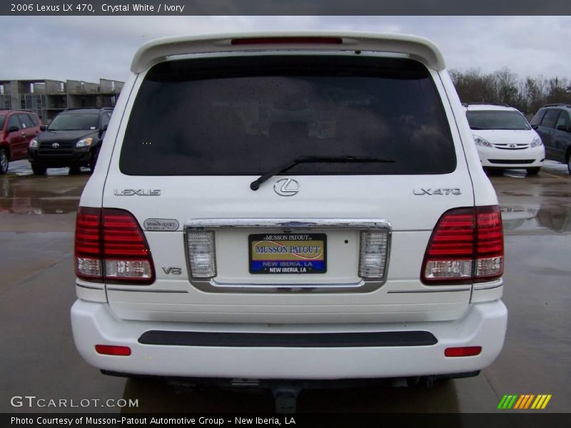 Crystal White / Ivory 2006 Lexus LX 470