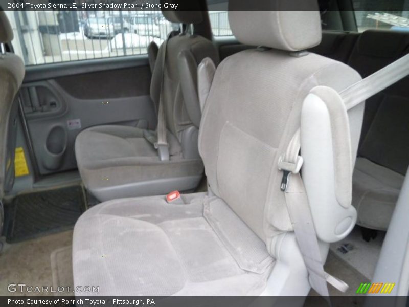 Silver Shadow Pearl / Stone Gray 2004 Toyota Sienna LE