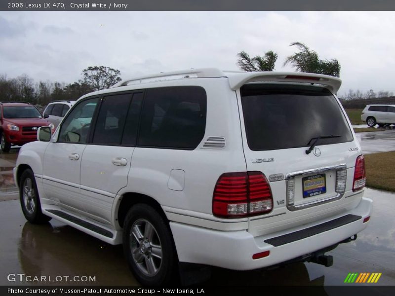 Crystal White / Ivory 2006 Lexus LX 470