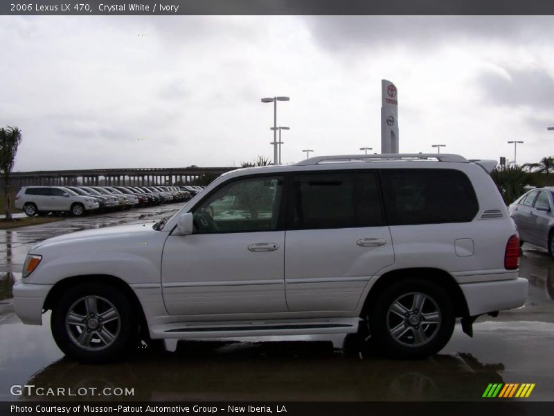 Crystal White / Ivory 2006 Lexus LX 470