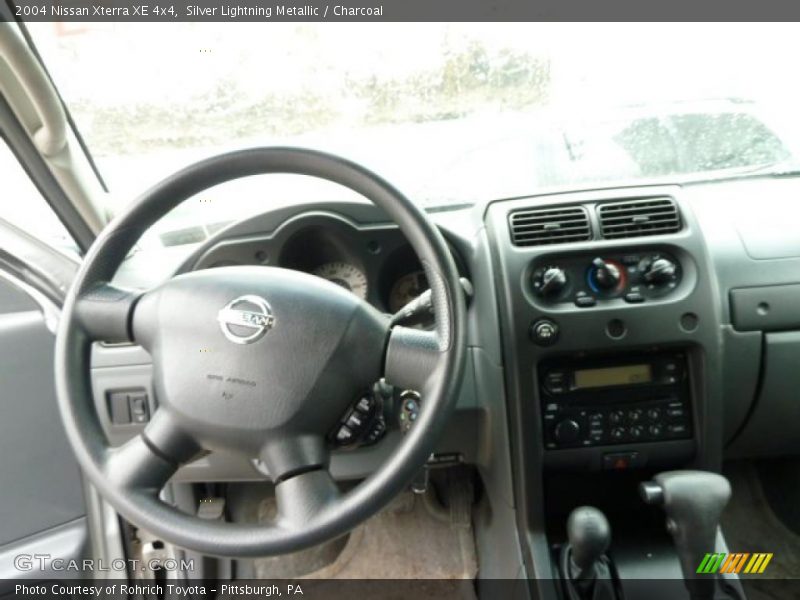 Silver Lightning Metallic / Charcoal 2004 Nissan Xterra XE 4x4