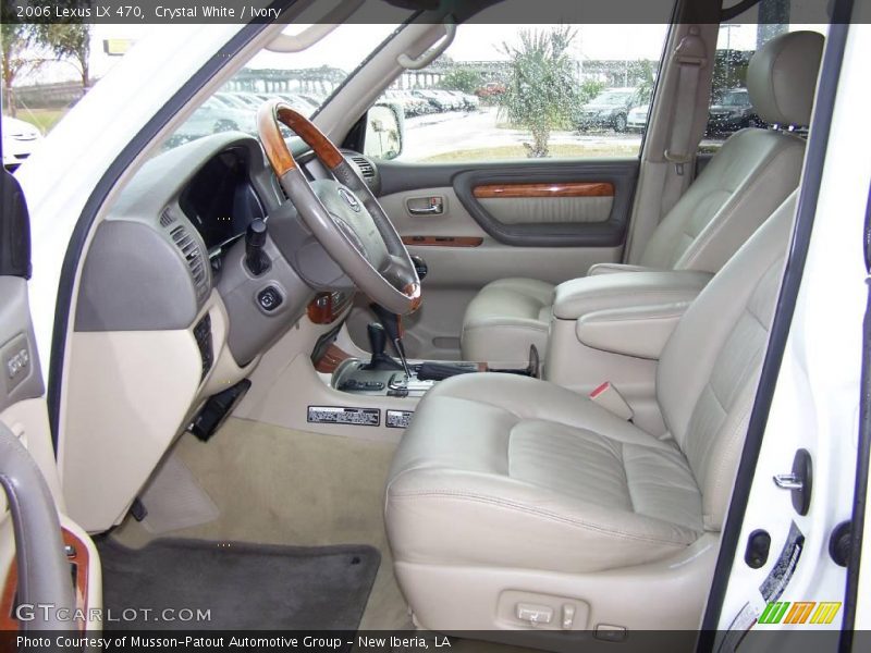 Crystal White / Ivory 2006 Lexus LX 470