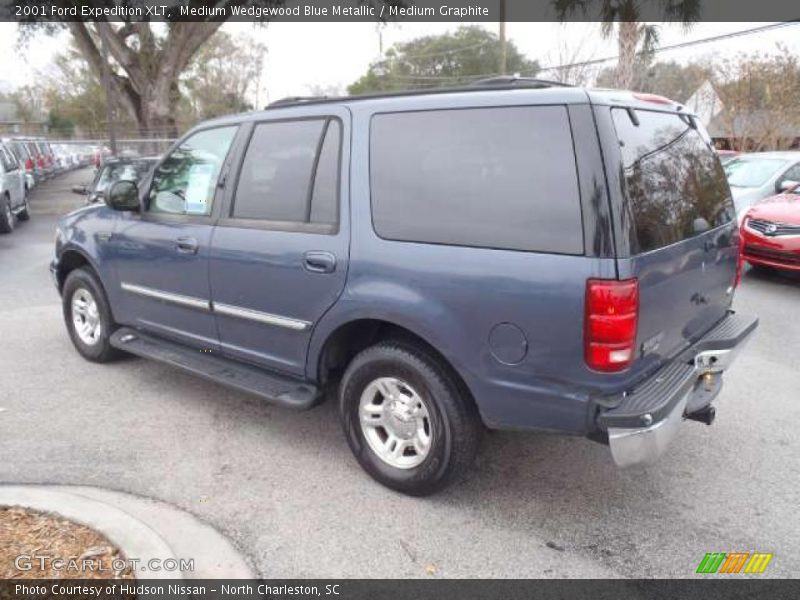 Medium Wedgewood Blue Metallic / Medium Graphite 2001 Ford Expedition XLT