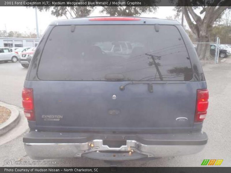 Medium Wedgewood Blue Metallic / Medium Graphite 2001 Ford Expedition XLT