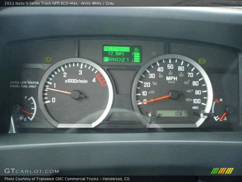  2011 N Series Truck NPR ECO-Max NPR ECO-Max Gauges