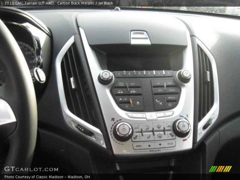 Carbon Black Metallic / Jet Black 2011 GMC Terrain SLT AWD