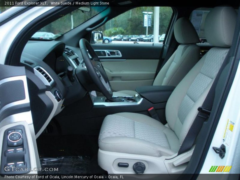  2011 Explorer XLT Medium Light Stone Interior