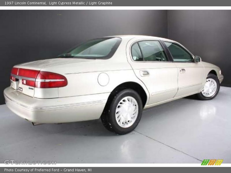 Light Cypress Metallic / Light Graphite 1997 Lincoln Continental