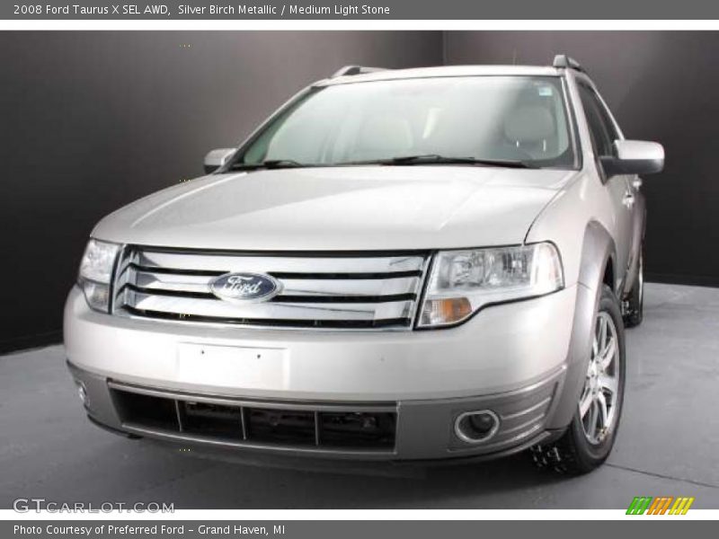  2008 Taurus X SEL AWD Silver Birch Metallic
