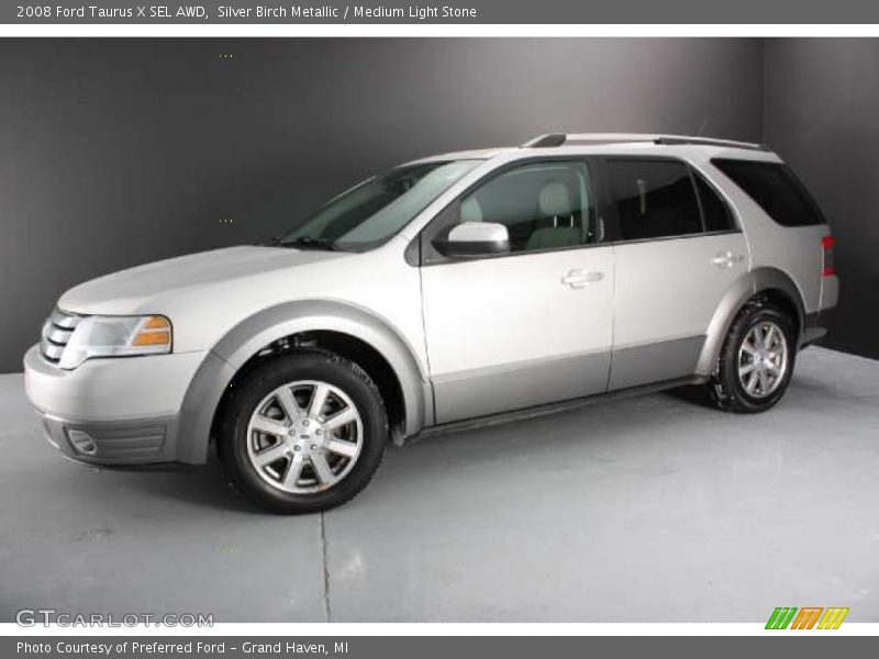  2008 Taurus X SEL AWD Silver Birch Metallic