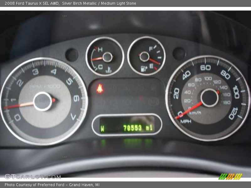  2008 Taurus X SEL AWD SEL AWD Gauges