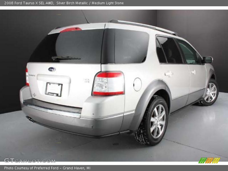  2008 Taurus X SEL AWD Silver Birch Metallic