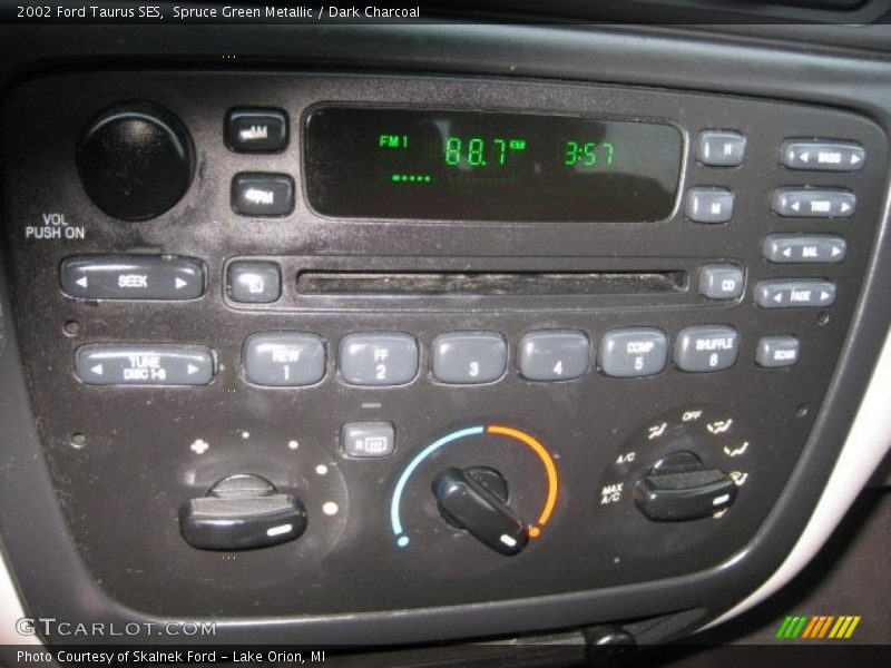 Controls of 2002 Taurus SES