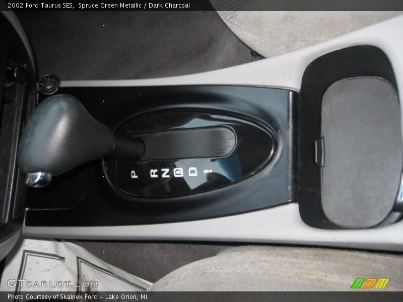 Spruce Green Metallic / Dark Charcoal 2002 Ford Taurus SES