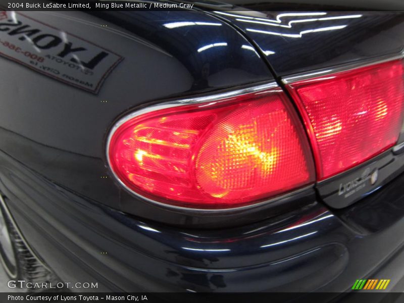 Ming Blue Metallic / Medium Gray 2004 Buick LeSabre Limited