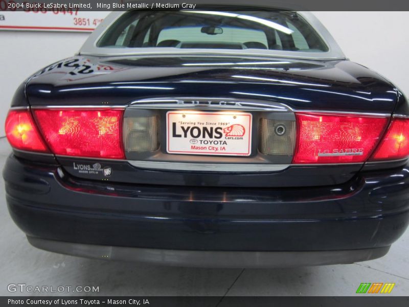 Ming Blue Metallic / Medium Gray 2004 Buick LeSabre Limited