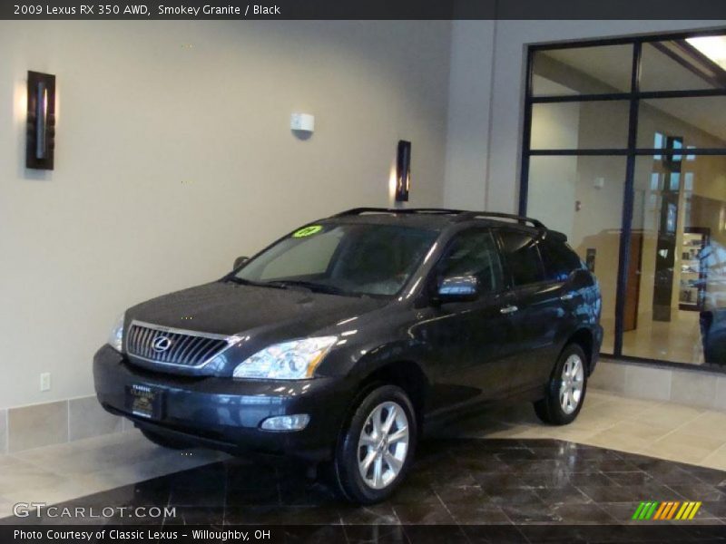 Smokey Granite / Black 2009 Lexus RX 350 AWD