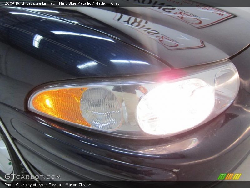 Ming Blue Metallic / Medium Gray 2004 Buick LeSabre Limited