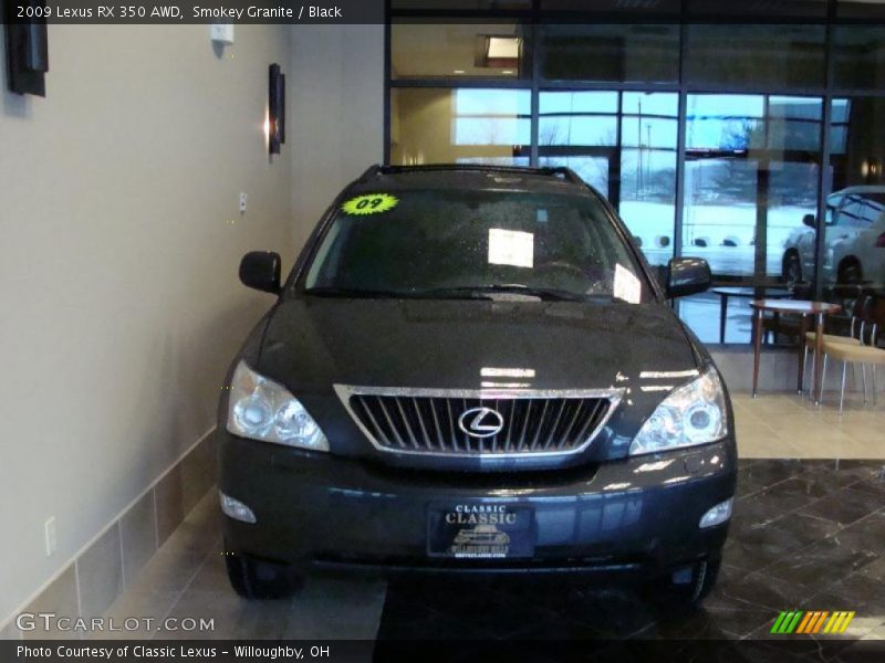 Smokey Granite / Black 2009 Lexus RX 350 AWD