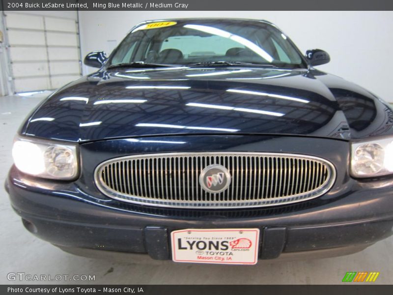 Ming Blue Metallic / Medium Gray 2004 Buick LeSabre Limited