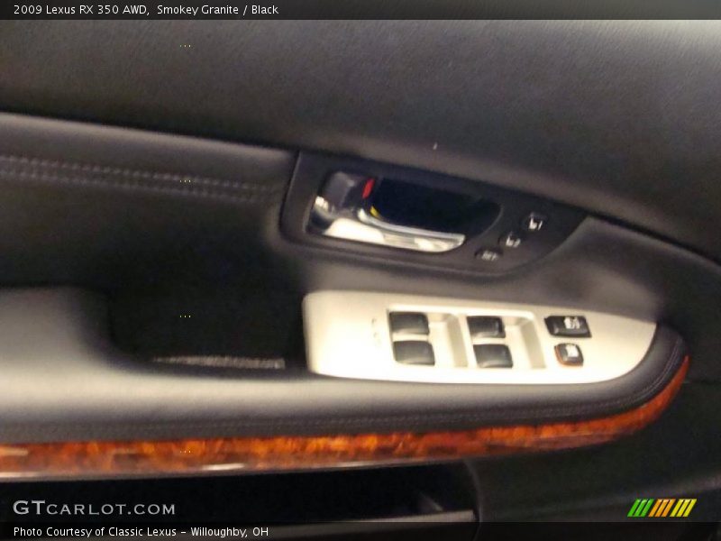 Smokey Granite / Black 2009 Lexus RX 350 AWD