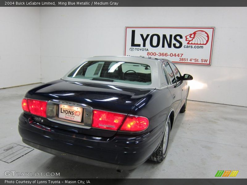 Ming Blue Metallic / Medium Gray 2004 Buick LeSabre Limited