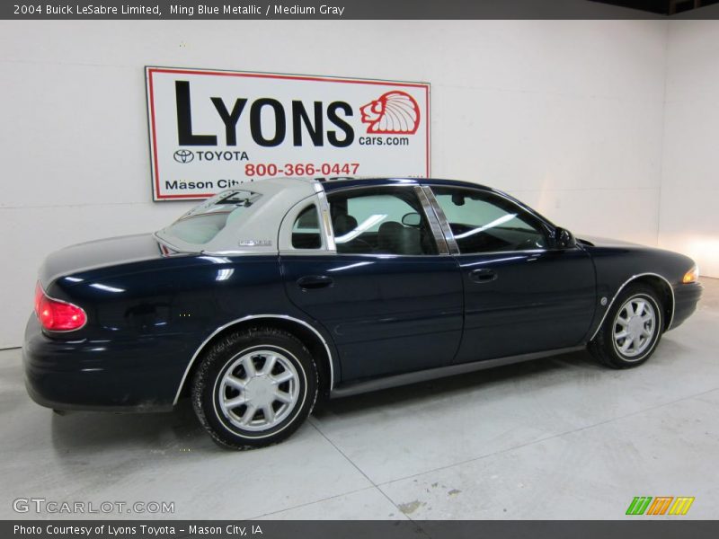 Ming Blue Metallic / Medium Gray 2004 Buick LeSabre Limited