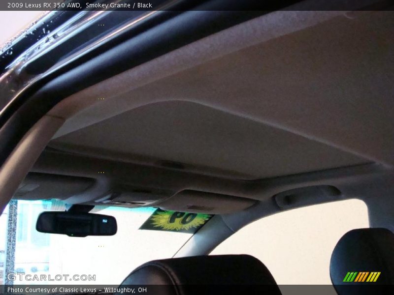 Smokey Granite / Black 2009 Lexus RX 350 AWD